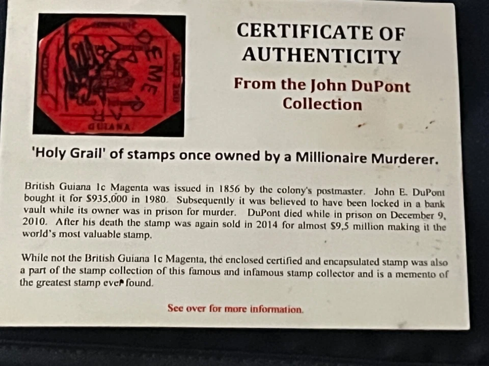 jon dupont collection stamp graded - Image 3 of 4