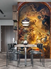 3D Religious Painting G5684 Wallpaper Wall Murals Removable Self-adhesive Honey