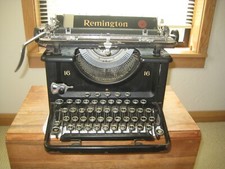 Remington 1930's vintage typewiter thumbnail