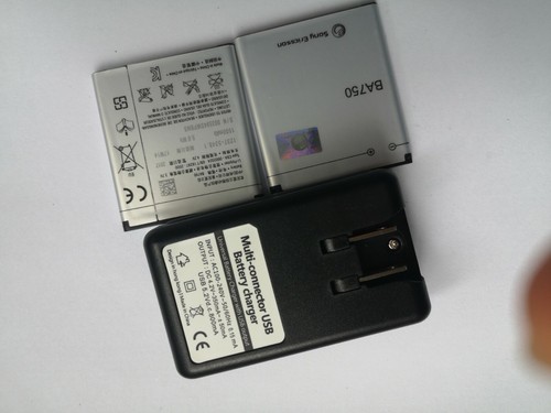 Sony BA750 battery + Universal LCD charger for Sony Xperia Arc S LT15i X12 LT18i - 第 8/12 張圖片