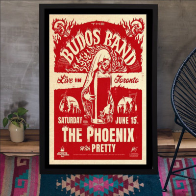 The Budos Band Show Poster Toronto, ON June 15, 2024 Poster Unframed Decor