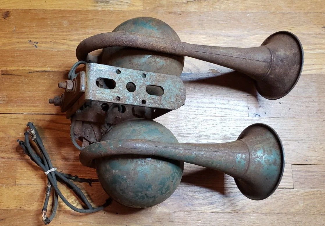 Old sale train horn