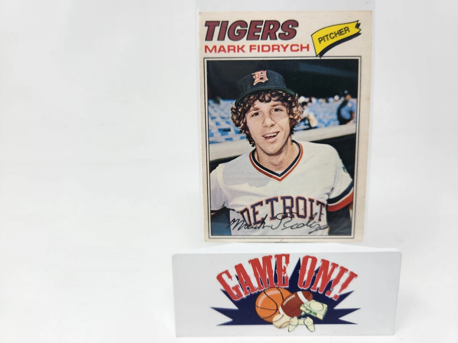 1977 O-Pee-Chee Baseball #115 Mark Fidrych RC Rookie EX (A) sc