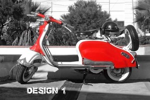 Vespa Lambretta Ebay  - Vespa Gts 300 Super Die Cast Replica Model (Color May Vary).