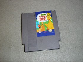 Nintendo NES Game Sesame Street Big Bird Hide & Speak w/Instructions+ WORKING