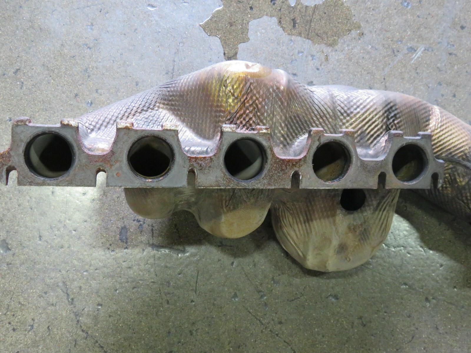 Lamborghini Gallardo LP550, LH, Left, Exhaust Manifold, Used, P/N 420251211C