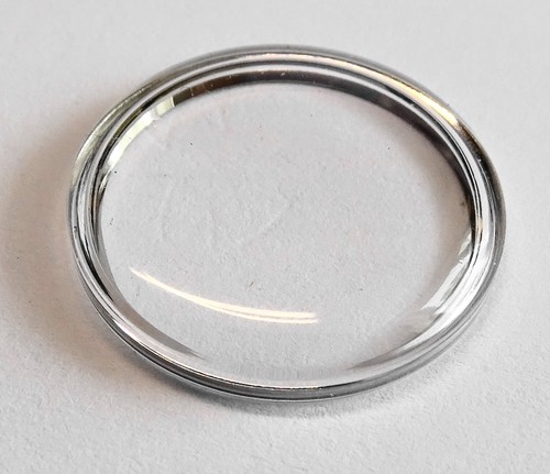 Verre De Montre Diamètre 35 Mm Métal Bloc Bague Chromée – VERLUX
