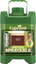 Cuprinol One Coat Sprayable Shed & Fence Treatment 5L Outdoor Garden Paint