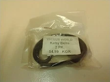2 Kirby Vacuum Knurled Brush Roll Belts # 301291 Fit all Kirby models 6/6/23