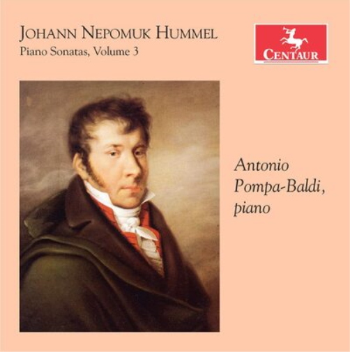 Johann Nepomuk Hummel Johann Nepomuk Hummel: Piano Sonatas - Volume 3 (CD) Album