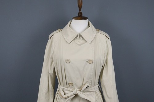 WEEKEND MAX MARA Beige Wool Double Breasted Coat Jacket Size 14 - Picture 2 of 24