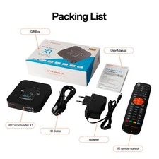 4K UHD ATSC 3.0 Digital Terrestrial TV Tuner DRM Converter Smart Android TV Box