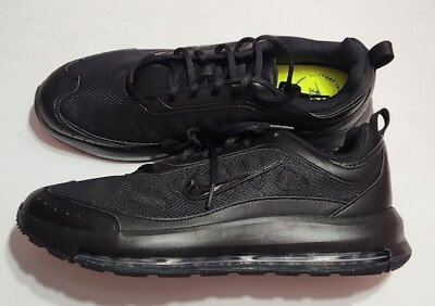 Nike Air Max AP Mens Triple Black Athletic Trainers New CU4826 001 New Size 9.5