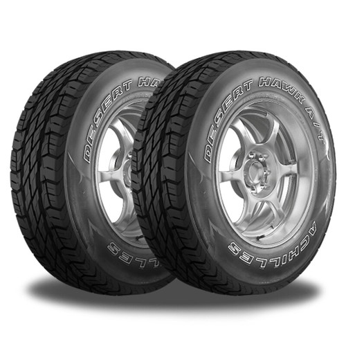 2 Achilles Desert Hawk AT 235/70R15 103S White Letter All Terrain Tires ...