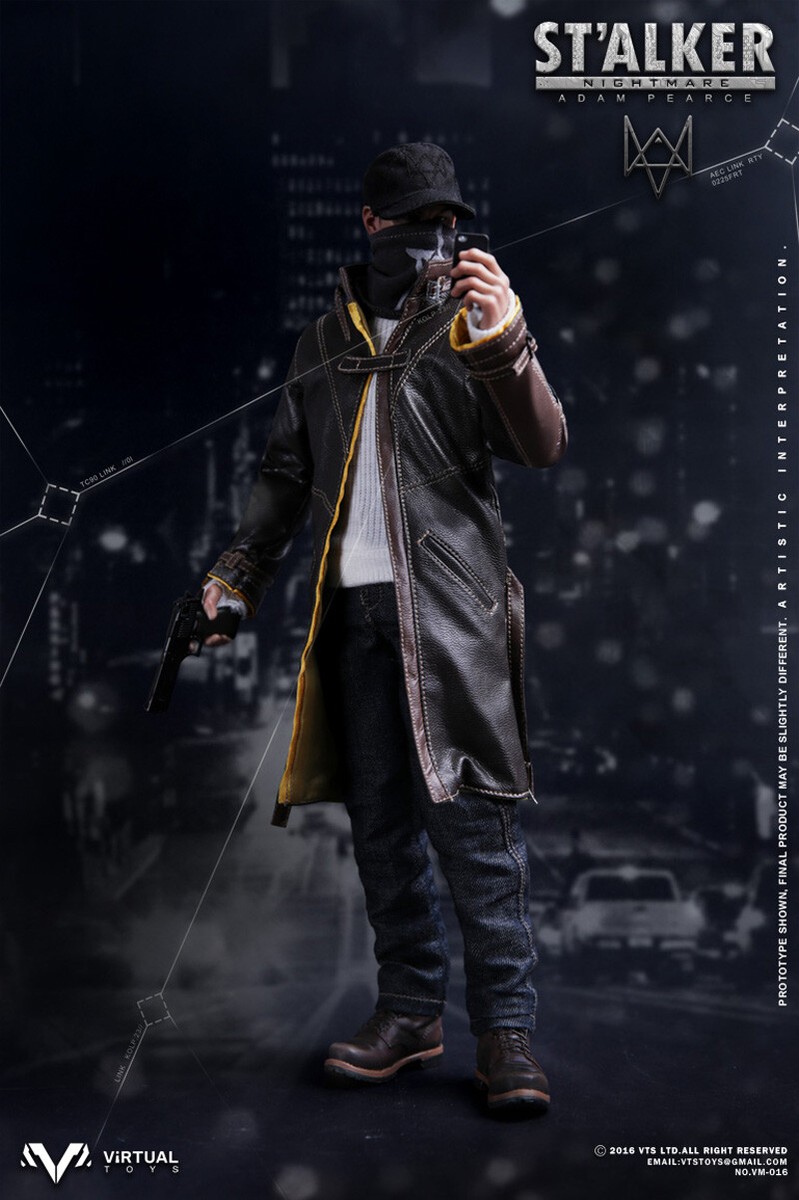 VTStoys ウォッチドッグス アクション 1/6 フィギュア ミリタリー 銃 VTS Toys 1/6 VM016 Watch Dog Nightmare Stalker Adam Pearce