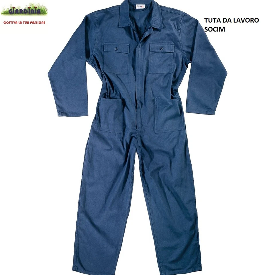 TUTA DA LAVORO SOCIM BLU TG.54