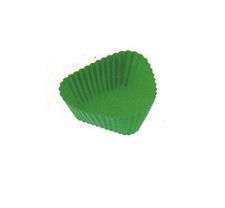 Stampo Muffin kit 6 stampi forma silicone dolci set pirottini a triangolo Rotex