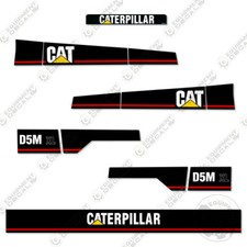 Fits Caterpillar D5M XL Dozer Decal Kit Equipment Decals