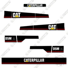 Fits Caterpillar D5M XL Dozer Decal Kit Equipment Decals