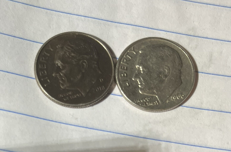 2018 D Truly Black Dime!! One Of A Kind!! | eBay