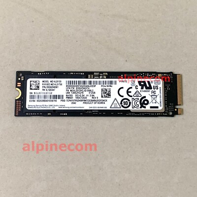 ✓ Samsung SSD 512GB M.2 2280 PCIe 3.0 Gen3 x4 NVMe MZ-VL25120