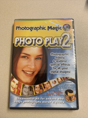 NEW Photographic Magic Photoplay 2 PC CD  - Picture 1 of 2