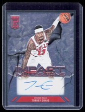 Torrey Craig 2023-24 Donruss Elite Impact Impressions Auto #II-TOR  Bulls