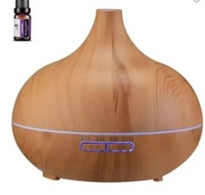 Diffuseur Huiles Essentielles 400ml- Purificateur humidificateur d’air -Ultrason