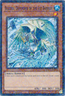 Yu-Gi-Oh! - Blizzed, Defender of the Ice Barrier  (HAC1-EN029) - Hidden Arsenal: