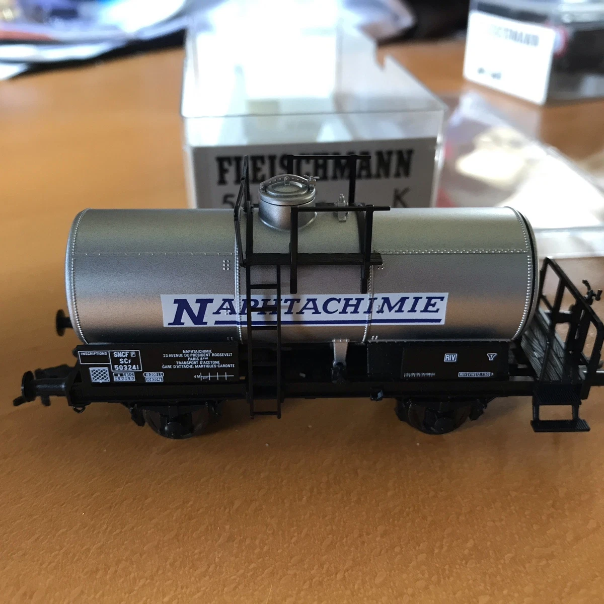 Wagon-citerne Roco Ho 46976 CFL Neuve - Échelle 1/87 - Édition Limitée - Rare