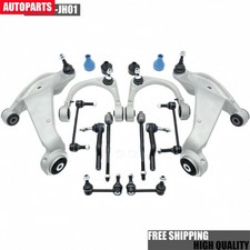 12x Front Upper Lower Control Arms w/Ball Joints For 2008-2014 Cadillac CTS RWD