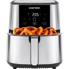 Image of Chefman Turbofry Touch Air Fryer, 7.5 Litre Family Size, 1800w Power