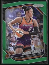 2025 Panini Prizm WNBA #4 Satou Sabally Green Prizms