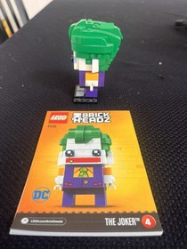 Lego Brickheadz 41588 DC The Joker Pre-Owned with Instruction Manual