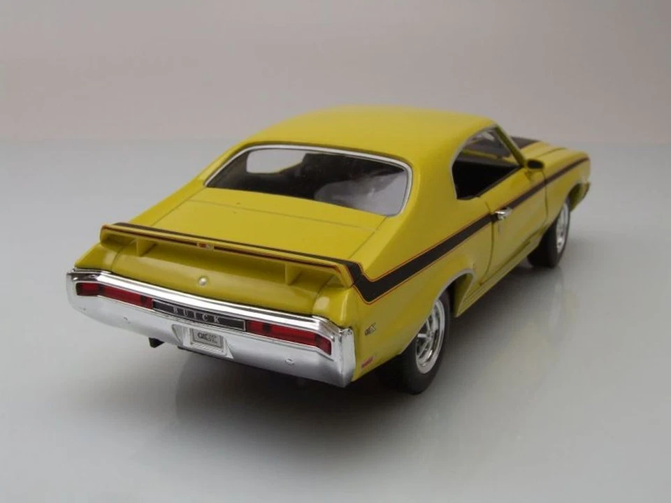 Buick GSX 1970 Giallo Modellino 1:24 Welly - Immagine 2 di 4