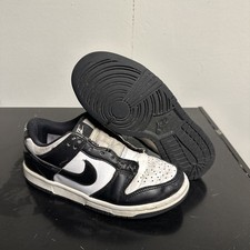 Nike Dunk Low Retro White Black Panda - CW1590-100 - Size 4Y