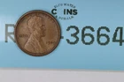 1909 VDB BROWN BU 1c LINCOLN WHEAT BACK WHEATIE CENT PENNY RAW-3664