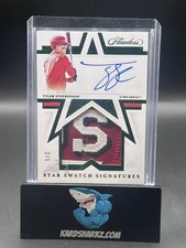 2021 Panini Flawless - Tyler Stephenson - Star Swatch signatures EMERALD  /5 