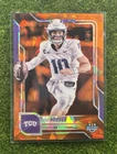 2025 Bowman Chrome University Sapphire Football Orange Josh Hoover #144
