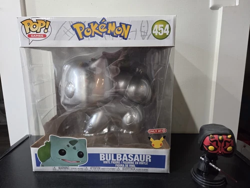 Funko Pop! Vinyl Jumbo 10": Pokémon - Bulbasaur (Jumbo) (Metallic) Target