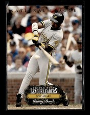 1993 Triple Play #L1 Barry Bonds / Dennis Eckersley League Leaders