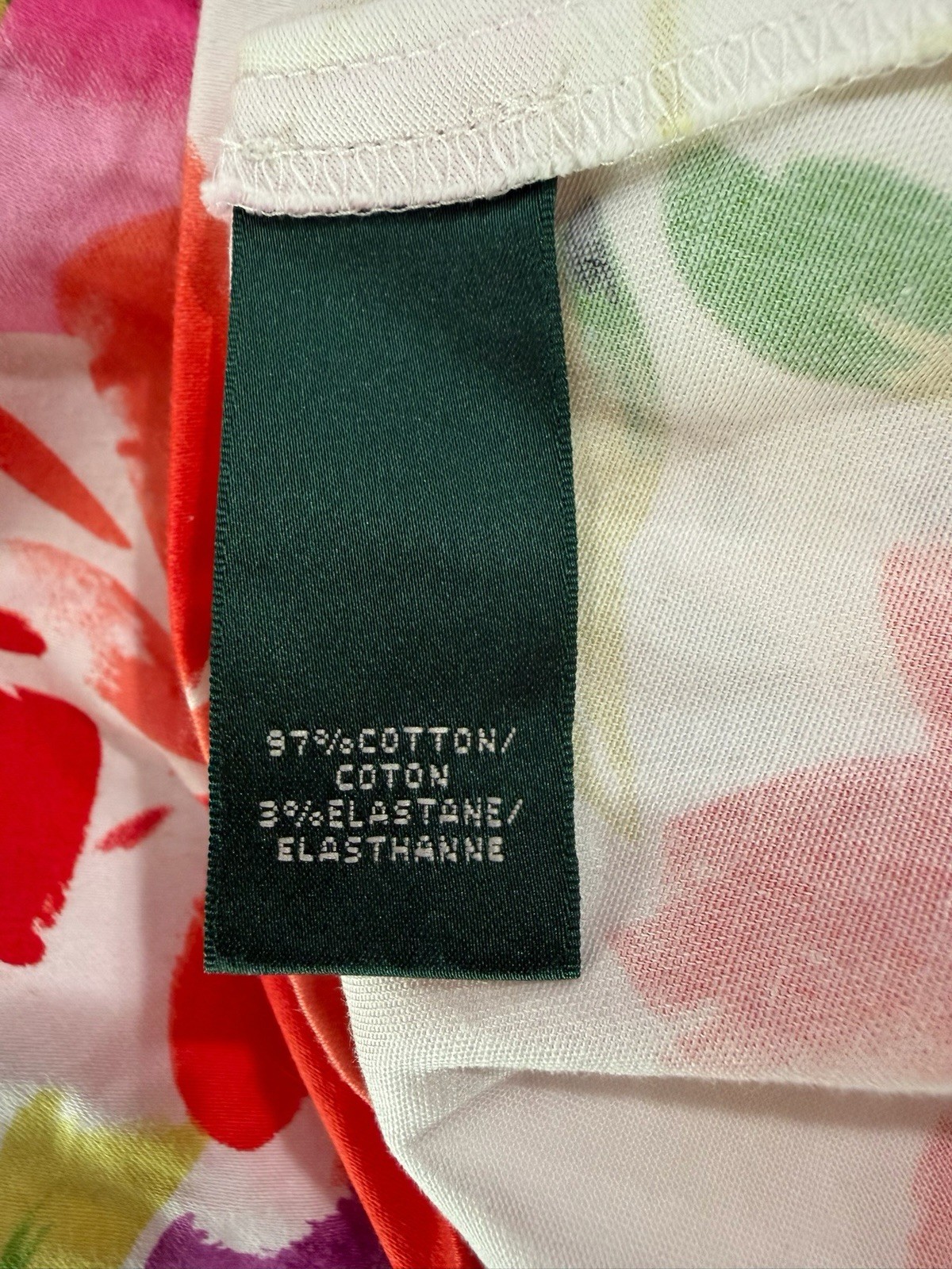 Lauren Ralph Lauren Floral Sleeveless Midi Dress size thumbnail 4