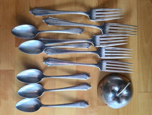 426 grams solid sterling silver lot 925 Towle Virginia Carvel stack scrap or not