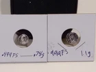 Chewbacca & Darth Vader Star Wars .999 Fine Silver Hand Pours 1.88 Grams Total