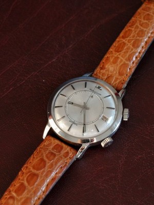 Jaeger LeCoultre Memovox Ref. E855 / Alarm Date Automatik Jumbo 37mm / Vintage