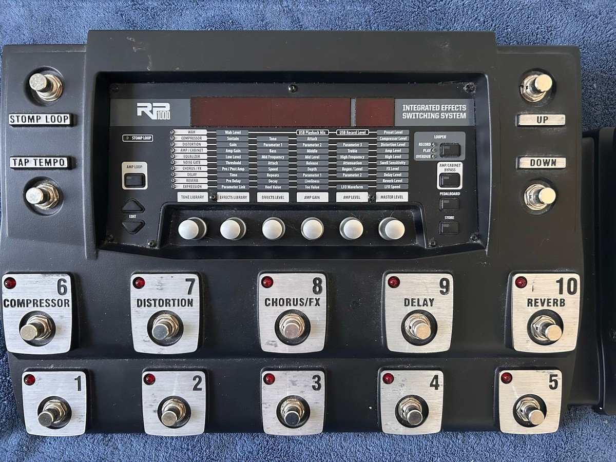 DigiTech RP1000 Multi-Effects Guitar Effect Pedal for sale online