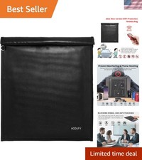 Faraday Bag for Laptops 20x15 Inches Fireproof Water Resistant