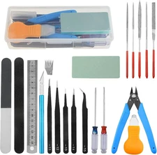 24Pcs Gundam Model Tools Kit Hobby Building Tools Modeler Basic Tools Craft Set
