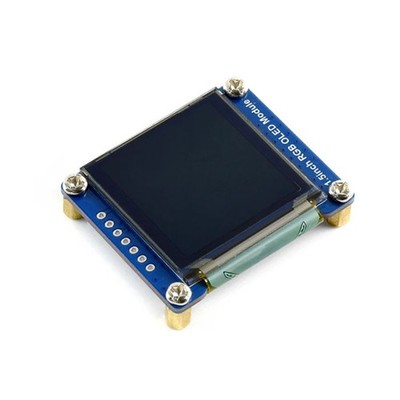 Waveshare General 1.5 inch 128x128 16-bit High Color RGB OLED Display Module, 1