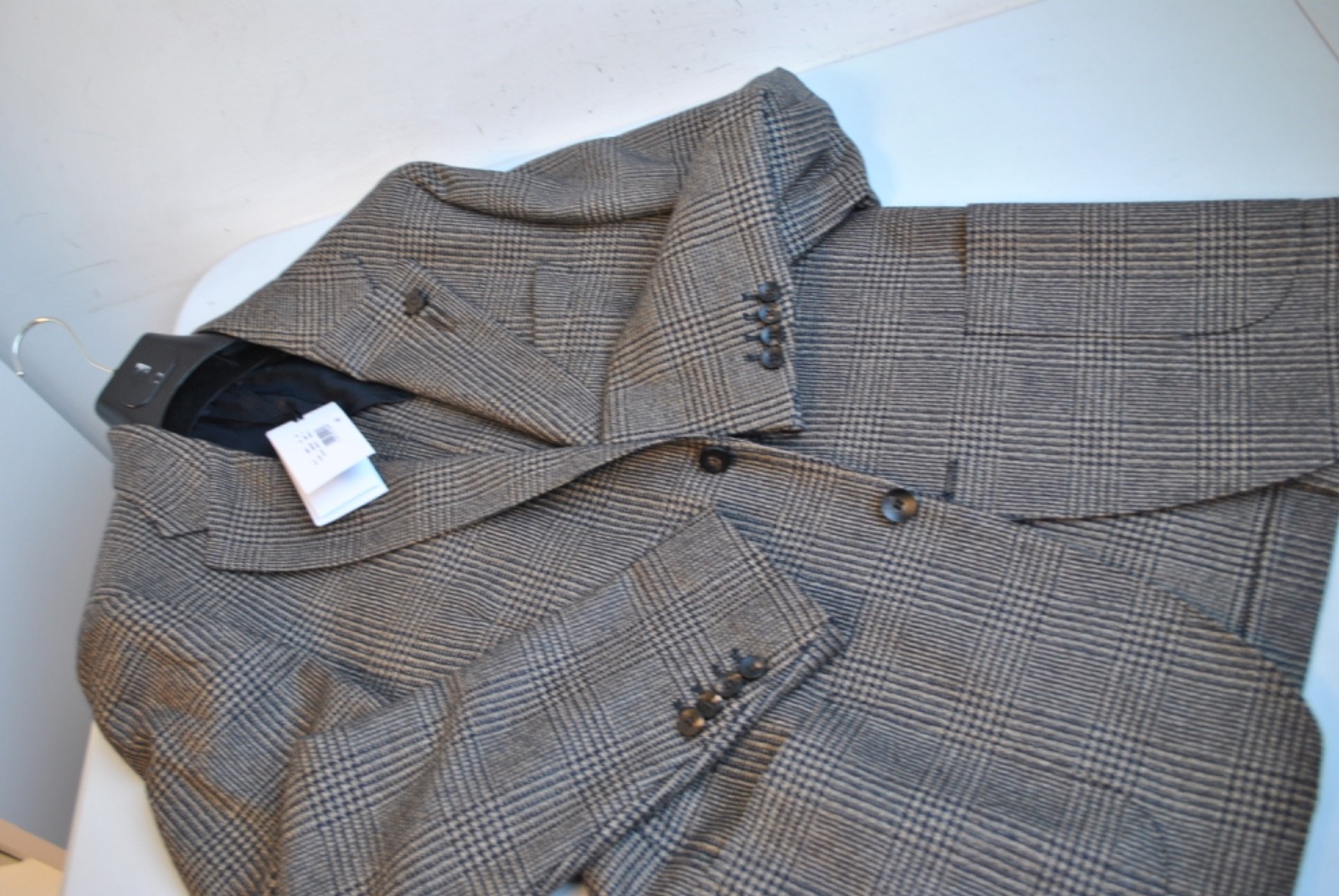 LARDINI TAILORING WOOL JACKET SIZE XL-52 920.00 POSTER. LAR-011X